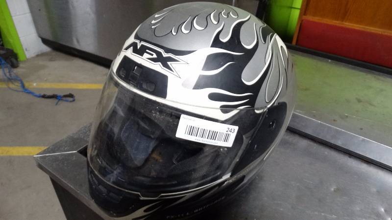 lot 243 image: Motorcycle helmet