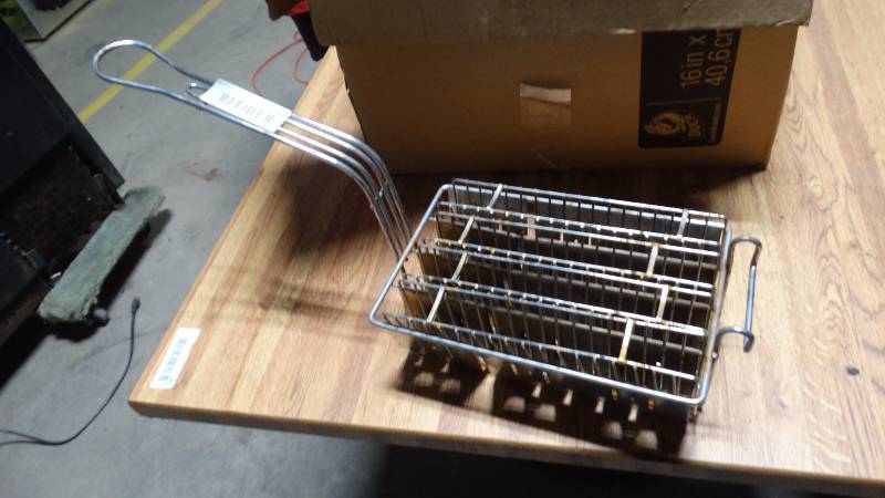 lot 249 image: Taco frying basket