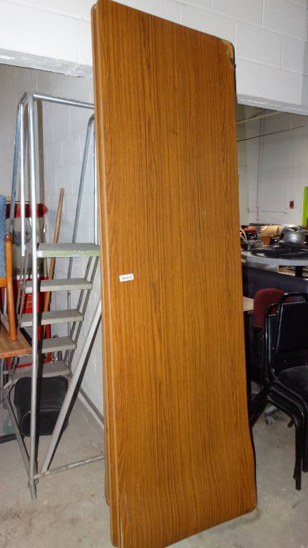 lot 321 image: 4 folding tables- 8 ft long
