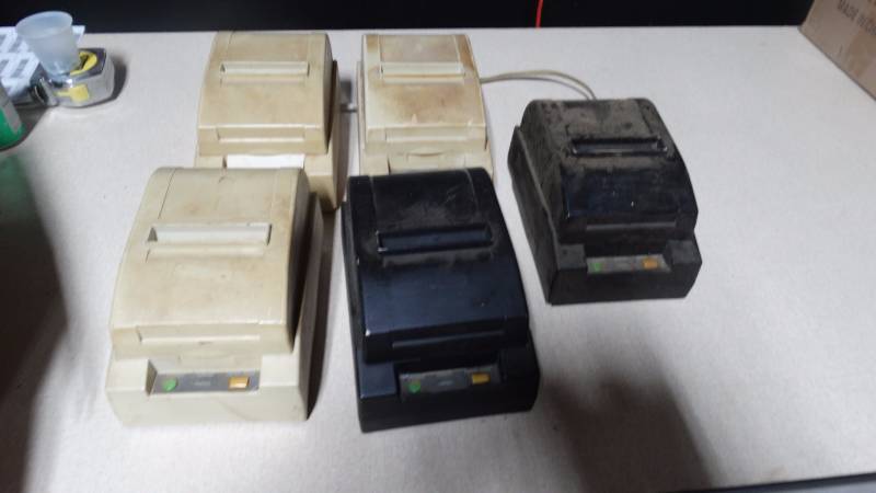 lot 355 image: 5 Epson receipt printers
