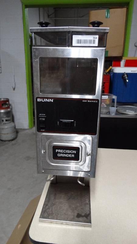 lot 364 image: Bunn G9 series commercial coffee grinder