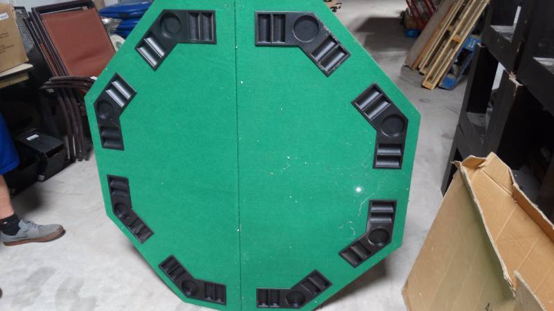 lot 388 image: Poker table top, double sided