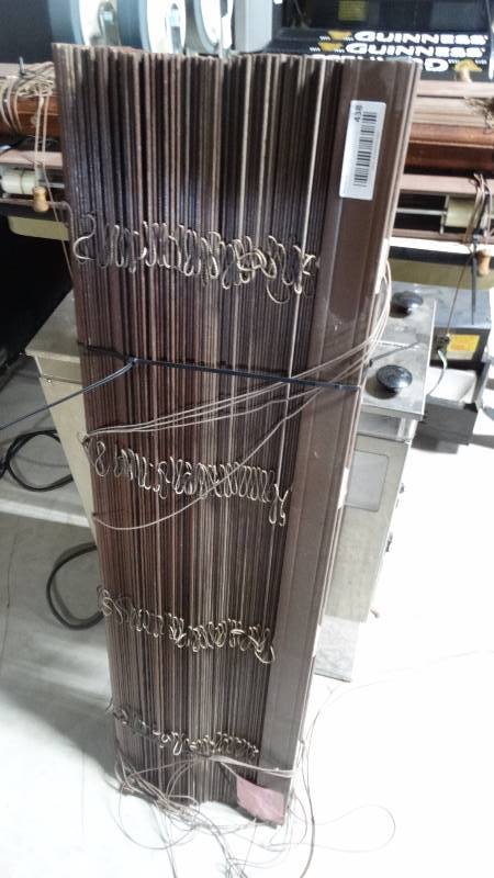 lot 438 image: Wood window blinds- 39-12 wide