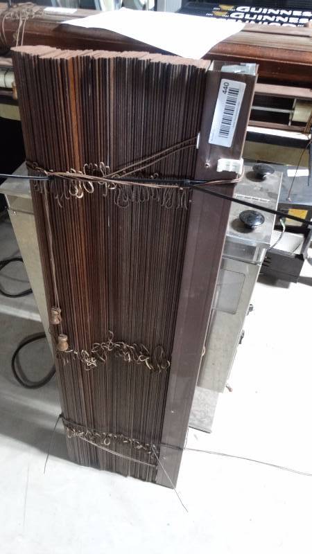 lot 440 image: Wood window blinds- 36-12 wide