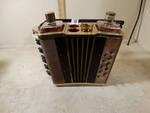 Vintage Accordian Liquor Decanter Music Box.