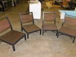 Lot of 4 Outdoor Paito Chairs