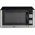 Oster OGG61403 1-2/5-Cubic-Feet Microwave Oven, Stainless Steel