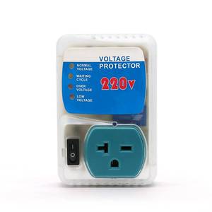 lot 20368 image: BSEED Electronic Surge Protector for Home Appliance,Voltage Protector Suit for Refrigerators and Freezers, Voltage Brownout Outlet 220V 20A,4400Watts(1 Pack)