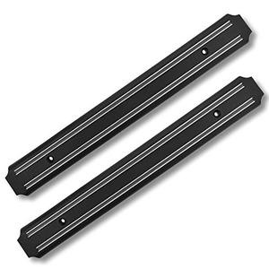 lot 20401 image: Magnetic Knife Holder For Wall (15 Inch X Set Of 2) Powerful Magnetic Knife Strip, Easy Install Knife Rack With Extra Mounting Screws Support -By SUMPRI