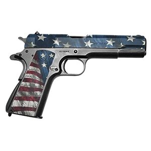 lot 20481 image: GunSkins Pistol Accent Skin - Premium Vinyl Gun Wrap with Precut Pieces - Easy to Install and Fits 1911-100% Waterproof Non-Reflective Matte Finish - Made in USA - Proveil Victory