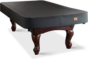 lot 20977 image: BEARCOVER Heavy Duty Leatherette Billiard Pool Table Cover, Waterproof & Tearproof Covers for Pool Table 789FT Fitted (8 FeetBlack)