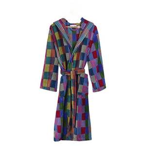 lot 20993 image: Bown of London British Womens Hooded Robe - Patchwork (large)