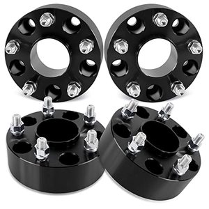 lot 21019 image: Richeer 5x5 Hubcentric 2 inch Wheel Spacers for 2018-2024 Wrangler JL, 2011-2024 Grand Cherokee WK2 WL, 2019-2024 Gladiator JT, 2011-2023 Durango with 14x1.5 Studs & 71.5mm bore