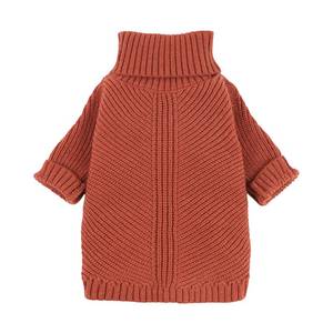 lot 21042 image: Fitwarm Thermal Knitted Dog Sweater Doggy Winter Coat Pet Clothes Doggie Turtleneck Jacket Puppy Outfits Cat Sweatsuit Red XX-Large