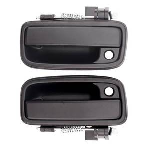 lot 21672 image: Reeoutdoor Exterior Door Handle with Key Hole Compatible with 1995-2004 Tacoma, Replaces# 69220-35020, 69210-35020 Outside Door Handle Front Left & Right