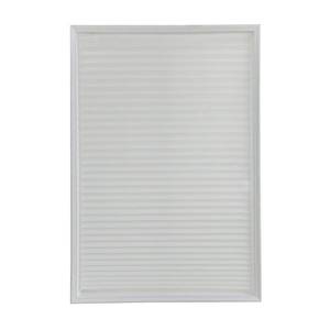 lot 21684 image: Temporary Blinds, Vertical Pleated Blinds No Drilling Self Adhesive Blinds Easy to Install Fits Blinds Window Roller for Bathroom Kitchen Living Room Office Window (White, 90  150cm)