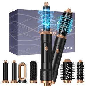 lot 21759 image: Yitrust 4 in 1 Hair Dryer Brush for Women, Hot Air Brush, Blow Dryer Brush, Negative Ion Hair Dryer, Style Dryer BrushVolumizerCurling IronStraightener Brush, Hairdryer Brush for All Hair Types