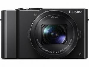 lot 4195 image: Panasonic LUMIX LX10 4K Digital Camera, 20.1 Megapixel 1-Inch Sensor, 3X LEICA DC VARIO-SUMMILUX Lens, F1.4-2.8 Aperture, POWER O.I.S. Stabilization, 3-Inch LCD, DMC-LX10K (Black) (known damage)
