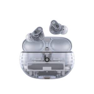 lot 4196 image: Beats Studio Buds   True Wireless Noise Cancelling Earbuds, Enhanced Apple & Android Compatibility, Built-in Microphone, Sweat Resistant Bluetooth Headphones, Spatial Audio - Transparent