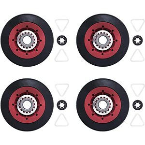 lot 20557 image: BlueStars Ultra Durable 8536974 Dryer Drum Support Roller � Exact Fit For Whirlpool, Kenmore & Maytag - Replaces 8536973 W10314171 W10314173 WPW10314173 PS11752609 - PACK OF 4
