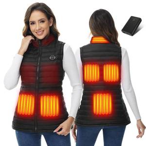 lot 20586 image: Teiisuoa Heated Vest Women with Battery Pack Included, Lightweight Warm Electric Heated Jacket, Rechargeable Heating Vest for Winter(XL)