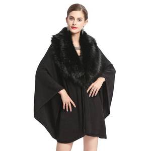 lot 20645 image: NCDIMS womens faux fur wraps and shawls for evening dresses formal cape fall winter wedding warmno size visible