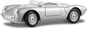 lot 20742 image: Maisto 118 Scale Porsche 550A Spyder Diecast Vehicle, Silver