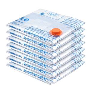 lot 20868 image: Vacuum Storage Bags 7 Jumbo, Space Saver Sealer Bags, Airtight Compression Bags for Clothes, Pillows, Comforters, Blankets, Bedding