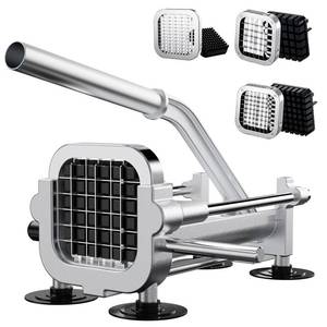 lot 20877 image: Eascandy French Fry Cutter, Heavy Duty Potato Slicer, Stainless Steel Potato Cutter for Sweet Potato, Carrot, Yam, Cucumbers. (12&38&14 Cutter)