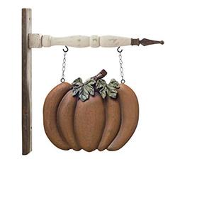 lot 20895 image: K&K Interiors B8096 Arrow Replacement Decorative Hanging Sign, Orange