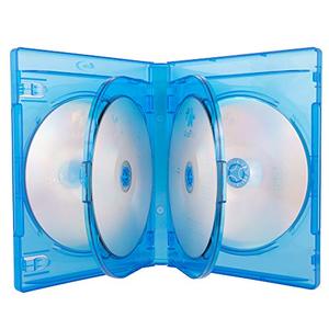 lot 21106 image: AcePlus Multi 6-Disc Disc Blu-Ray Case in 22mm Super Thick Thickness with Inner Hinge Tray - Single Case (1 Piece)