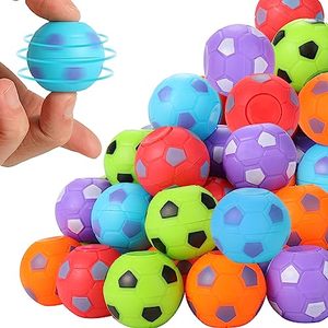 lot 21129 image: 36 Pack Soccer Party Favors Mini Fidget Spinner Soccer Balls Sports Party Favors for Kids 4-8 8-12 Goodie Bag Stuffers Treasure Box Toys for Classroom Prizes Return Gifts for Kids Birthday Party