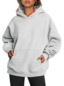lot 21156 image: Trendy Queen Oversized Sweatshirts for Women Cute Fleece Hoodies Long Sleeve Shirts Sweaters Loose Fit Casual Pullover Fall Outfits 2023 Winter Clothes Teen Girls Grey