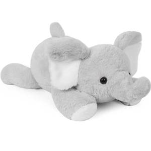 lot 21201 image: WeBingo Elephant Weighted Stuffed Animals, 5 Pounds Weighted Plush Toy 27 Comfort Big Weighted Throw Pillow Cute Elephant Plush Gifts for Kids & Adults(Gray Elephant, 27 Inch  5 lbs)