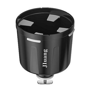 lot 21238 image: Jluang Multifunctional Anti Slip Design Kayak Cup Holder with Kayak Cup Holder with Elastomer - Anti-toppling,Ultra-Big storage,Track Mount Install,Suitable for Various Kayak Kayak Accessoriesk(black)