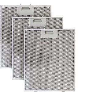 lot 21306 image: Quick Parts Delivery VNF-505 Hood Range Filters 5 Layer Fits Ranges Size 8.75 x 10.5 x 1 in (3 Pack)