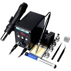 lot 21309 image: MeFix 8586 Soldering Station 2 in 1 Functions Electric Iron SMD Hot Air Rework Station
