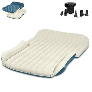 lot 21356 image: WEY&FLY SUV Air Mattress Thickened and Double-Sided Flocking Travel Camping Bed Dedicated Mobile Cushion Extended Outdoor for Back Seat 4 Bags