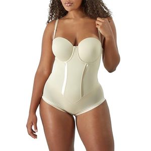lot 21365 image: Maidenform womens Shaper With Built-in Bra & Anti-static Fl1256 shapewear bodysuits, Latte Lift, 40DD US