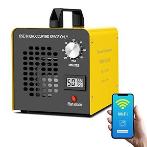 lot 21367 image: Commercial Ozone Generator 10000mgh Remote Control Timing Ozone Machine Odor Eliminator Industrial O3 Ozone ionizer purifiers Deodorizer Ozonator for Rooms, Car, Home, auto, Smoke, Pets