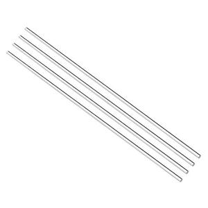 lot 21381 image: uxcell Acrylic Round Rod,532 inch Diameter 10 inch Length,Clear,Solid Plastic PMMA Bar Stick 4pcs