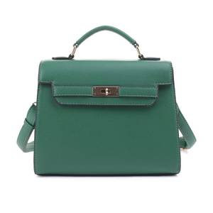 lot 21425 image: EVVE Womens Top Handle Satchel with Detachable Strap Small Pebbled Leather Crossbody Bag  KGN