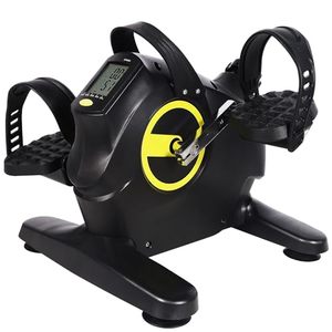 lot 21860 image: Hausse Portable Leg Exerciser, Pedal Exerciser for Legs and Arms, Black Under Desk Mini Exercise Peddler Sitting for Seniors, Pedals Exerciser with LCD Display for Home Office