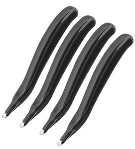 lot 21915 image: KTRIO 4 Pack Staple Remover Professional Magnetic Easy Staple Removers Stapler Remover Staple Remover Tool Staple Puller Remover Staple Stick Staple Pullers for Office, School and Home, Black
