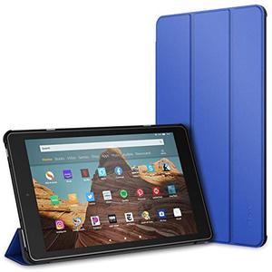 lot 21998 image: JETech Case for Amazon Fire HD 10 Tablet 10.1 (7th  9th Generation, 2017 Release  2019 Release, NOT for 11th  5th Generation, 2021 Release  2015 Release) Smart Cover with Auto SleepWake (Blue)
