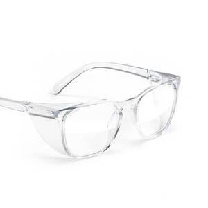 lot 22042 image: Stoggles - Official - Square - Z87.1 Certified Safety Glasses - Anti-Fog - Blue Light Blocking (Medium, Clear)