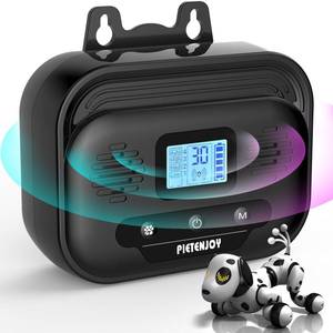 lot 22436 image: Anti Barking Device, 4 Mode 10 Frequency Auto Ultrasonic Dog Bark Control Devices 50FT Range, Stop Barking Dog Deterrent Devices Outdoor Indoor Waterproof Bark Box dog Silencer Safe for Human & Dogs