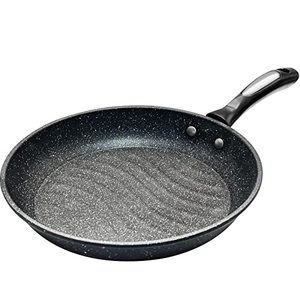 lot 22442 image: FNT Frying Pans Nonstick, 10in Nonstick Frying Pan, Swiss Granite Nonstick Coating Egg Pan, Omelette pan for All Stoves, Less Oil and Smokeless Non Stick Frying Pans, Easy to Clean, Nonstick Pan