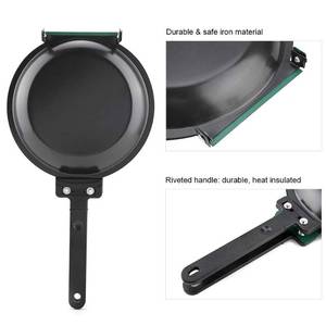 lot 22452 image: GOTOTOP Double-Sided Non-Stick Ceramic Coated flip pan Pancake Maker for Even Heat for Making Pancakes, toasts and omelettes, Home Kitchen cookware