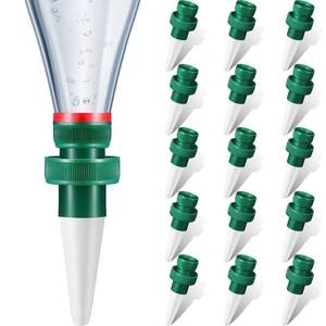 lot 22753 image: Bottle Adapter Self Watering Spikes, Terracotta Plant Watering Spikes Self Watering Spikes to Use with Cola Bottles Houseplant Watering Stakes Automatic Irrigation System(White,15 Pack)